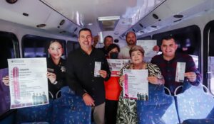 Buscan frenar el acoso en camiones de Guasave; arrancan programa de Transporte Seguro para mujeres y niñas
