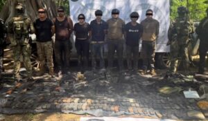 Ataque a Marina y SSPC en la sierra de Sinaloa deja 9 detenidos y 40 explosivos asegurados
