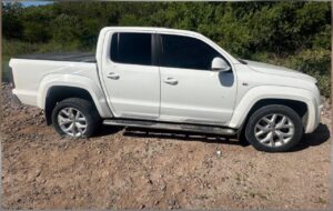 Camioneta asegurada en Culiacán