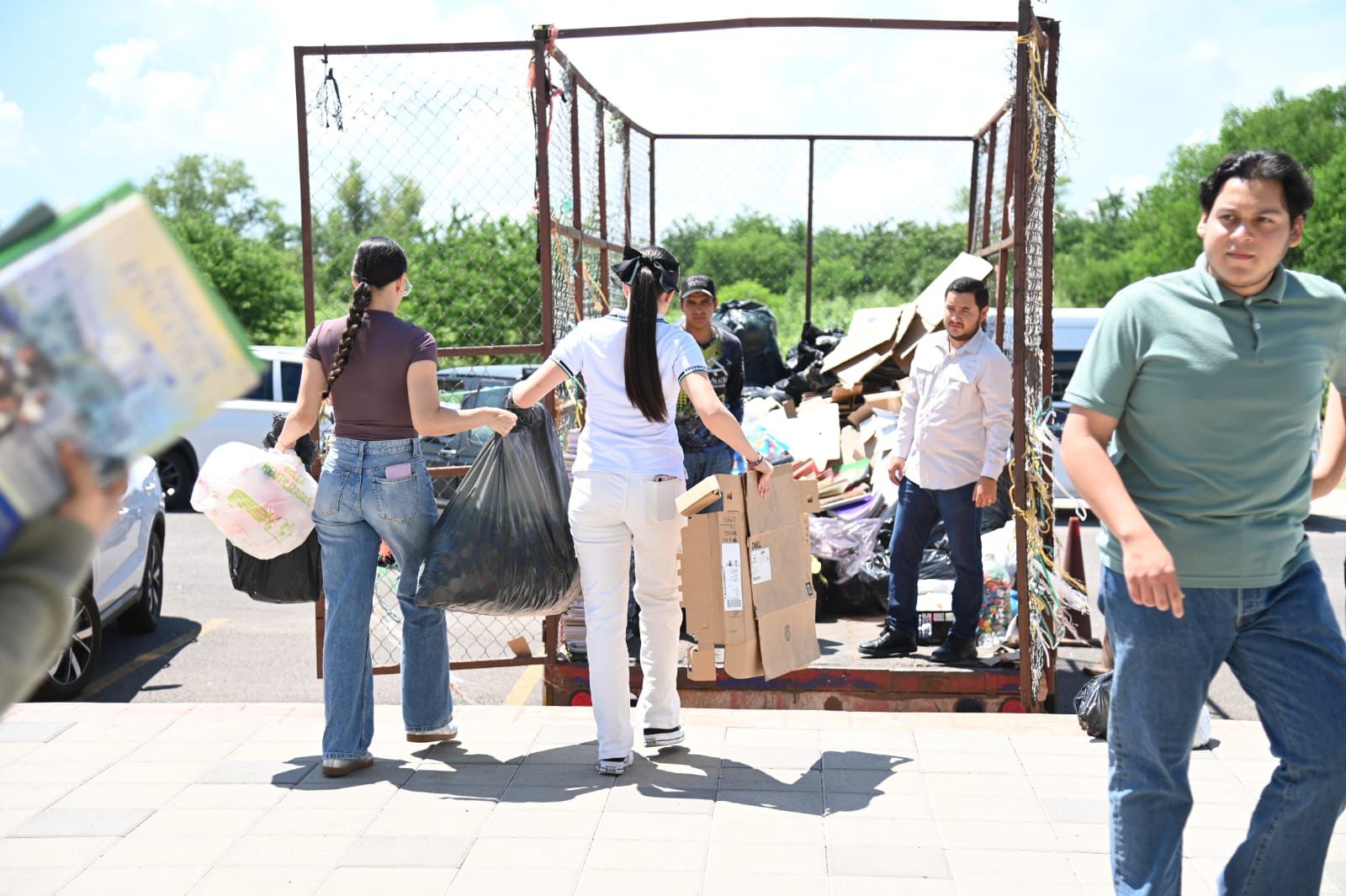 Campaña de reciclaje en la UAS