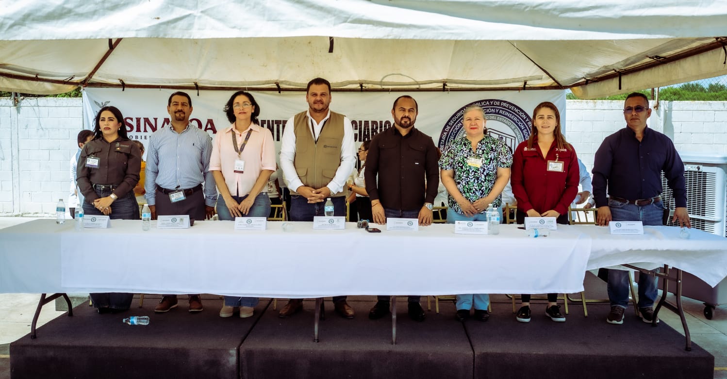 Campaña de salud en el penal de El Castillo, Mazatlán