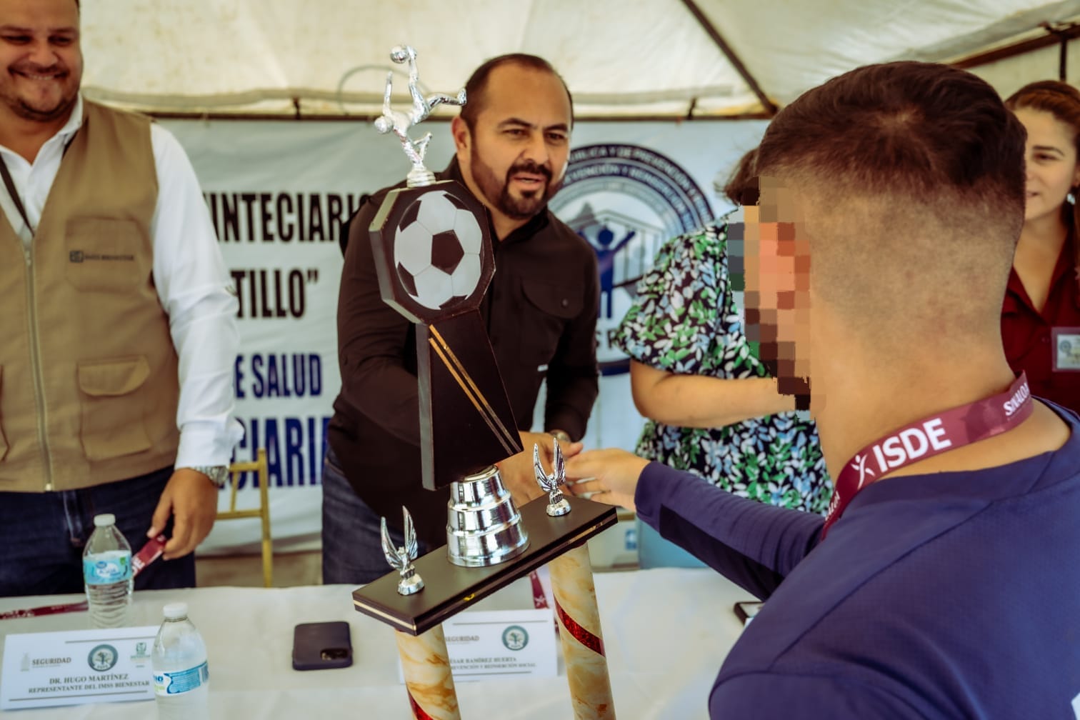 Campaña de salud en el penal de El Castillo, Mazatlán