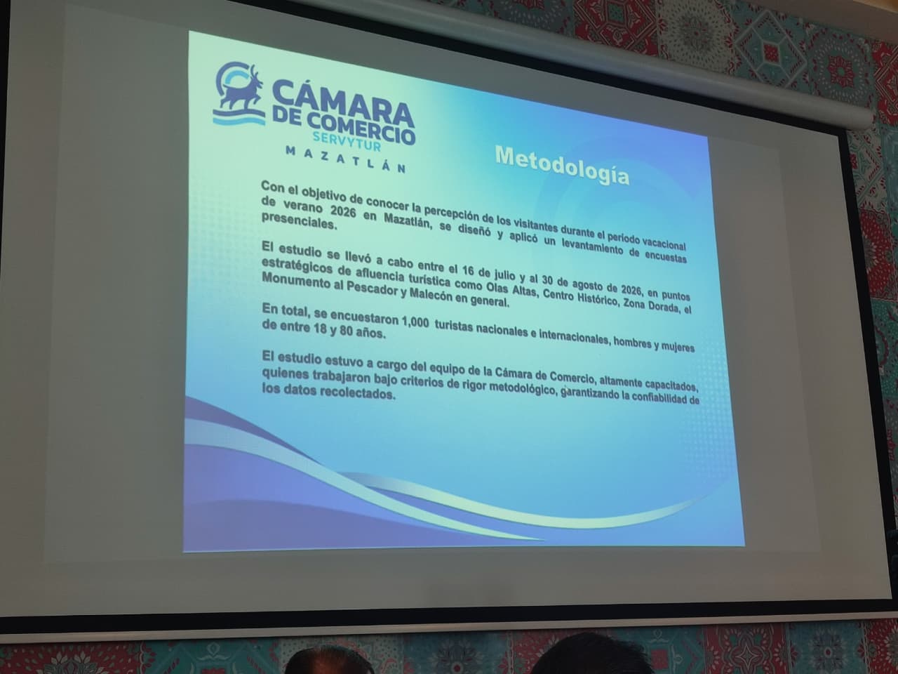 Canaco Mazatlán comparte resultados de la Encuesta de Satisfacción al Turista
