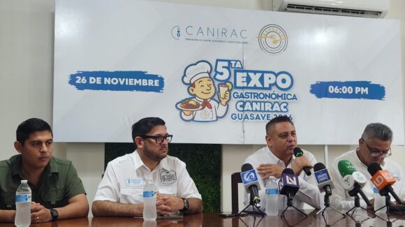 Anuncian quinta Expo Gastronómica Canirac en Guasave Sinaloa