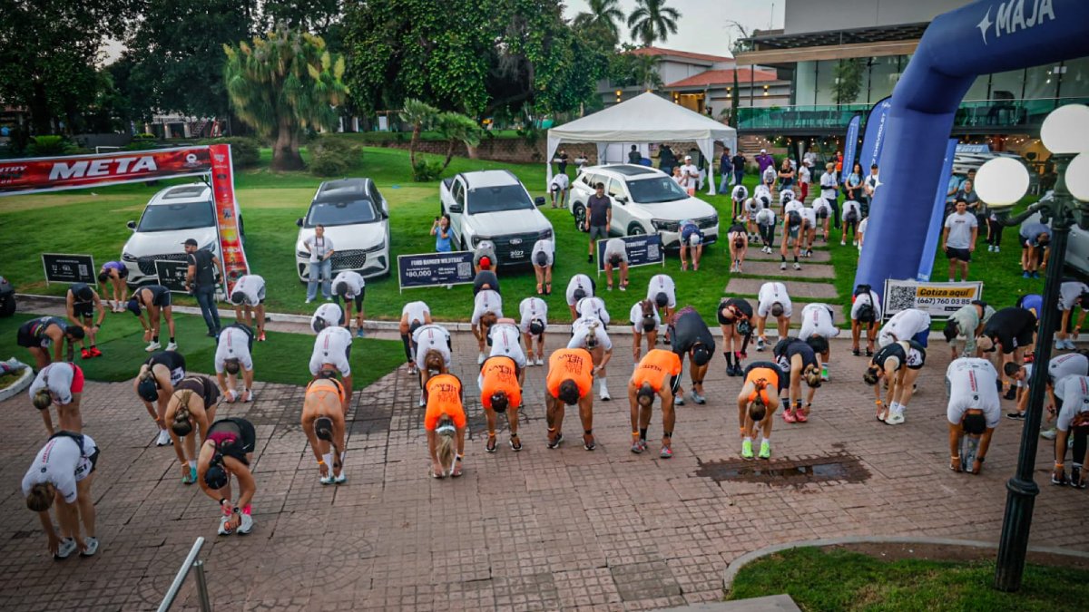 carrera country run 2026 en culiacan calentamiento