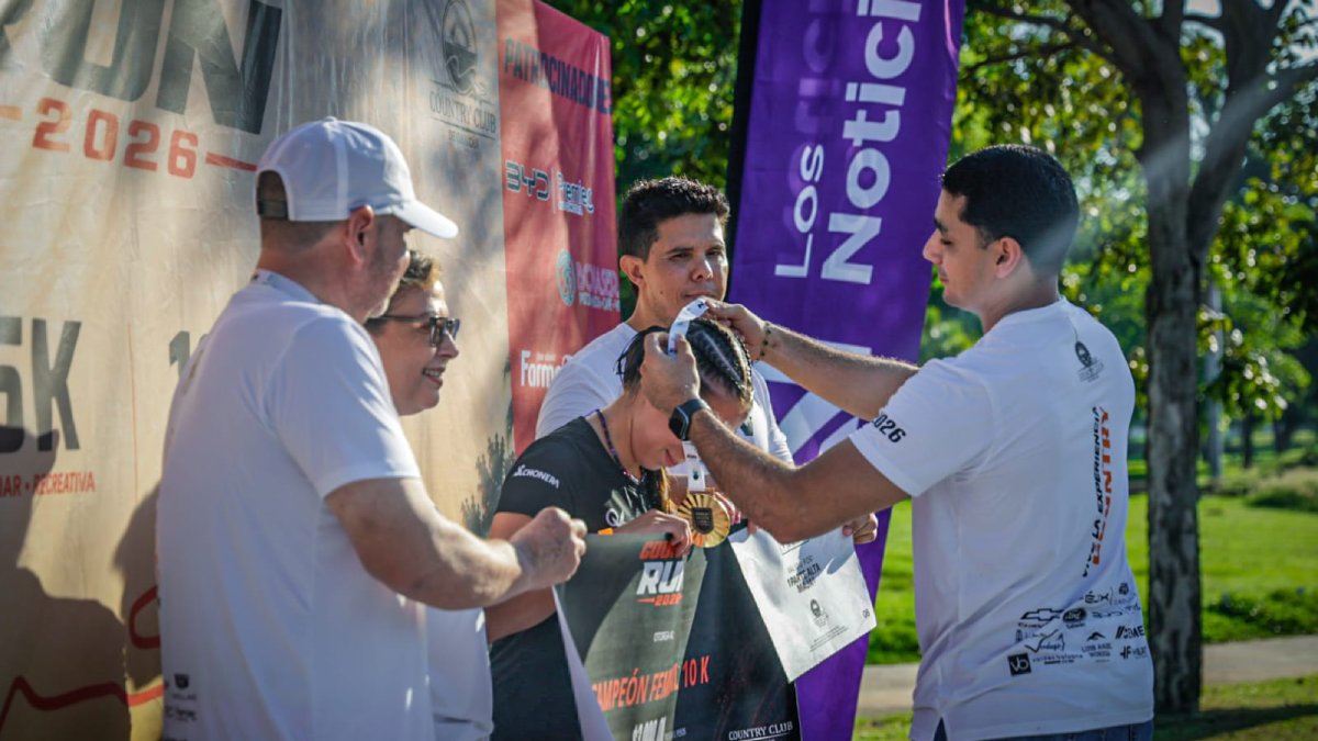 carrera country run 2026 en culiacan medalla
