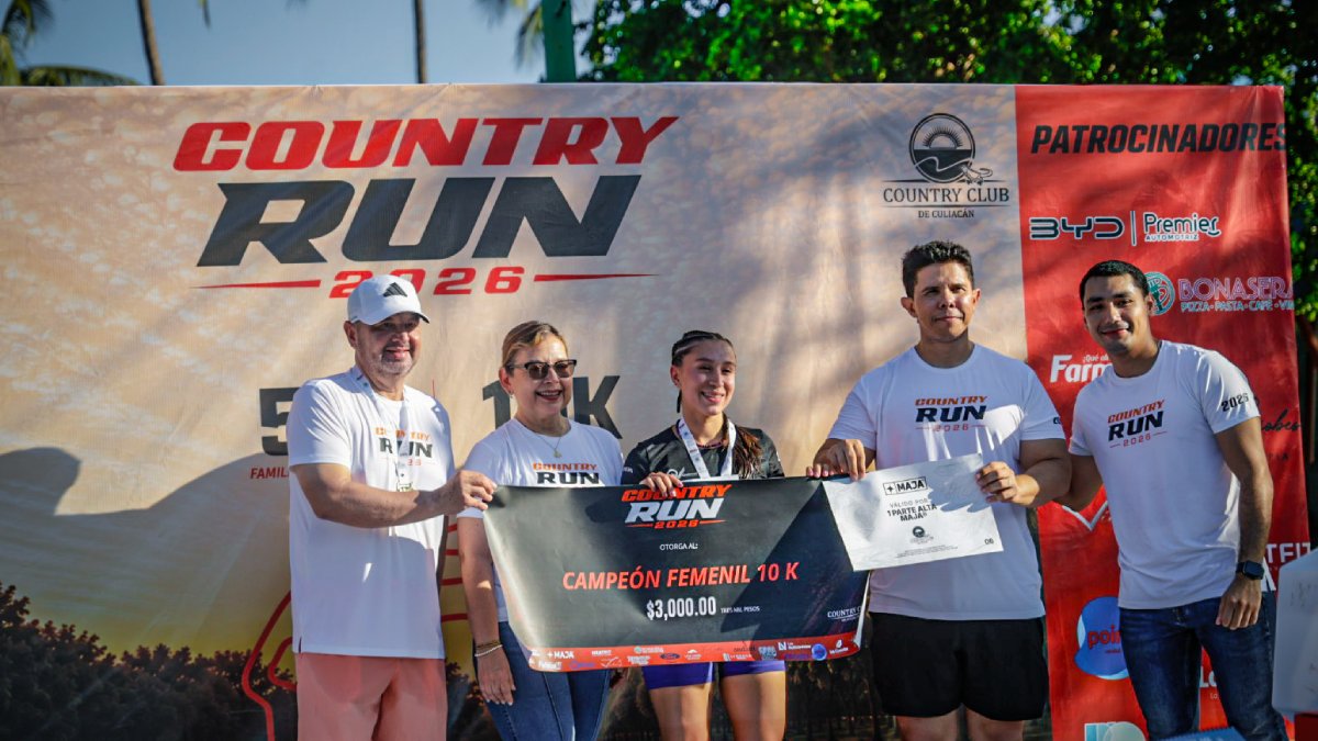 carrera country run 2026 en culiacan mujer