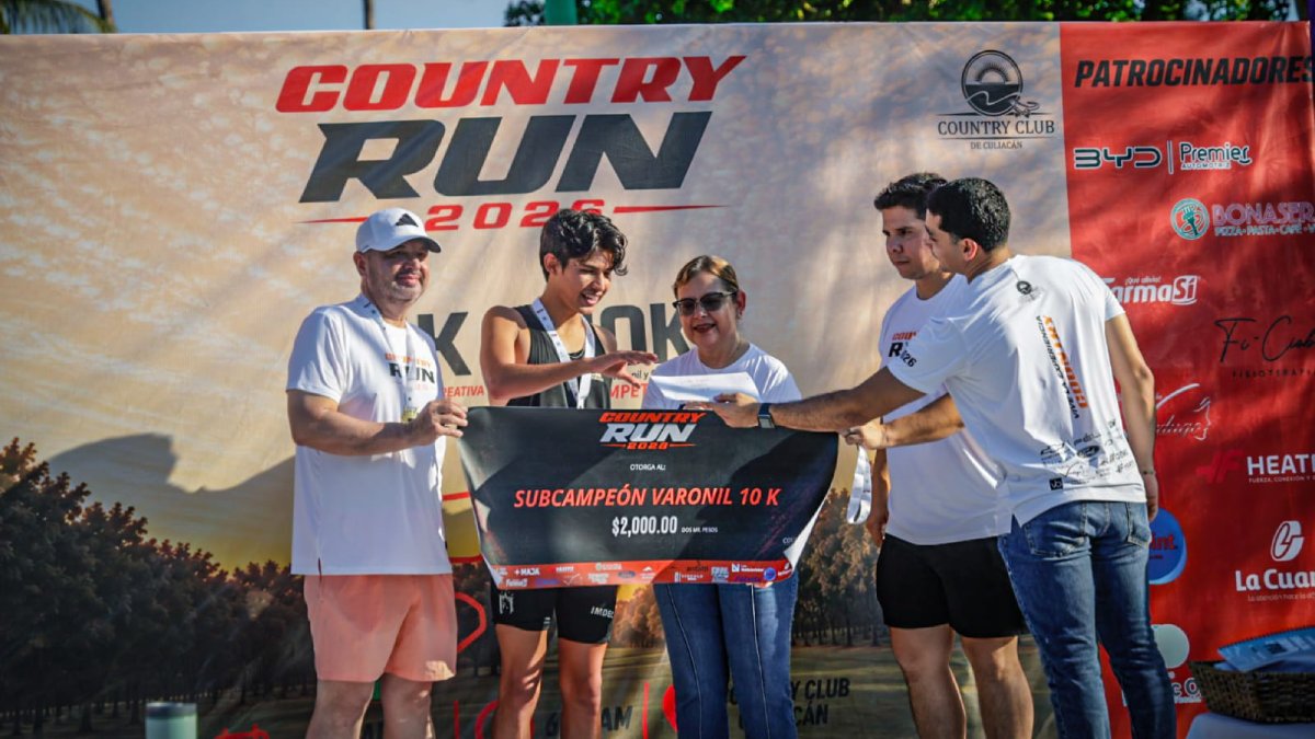 carrera country run 2026 en culiacan