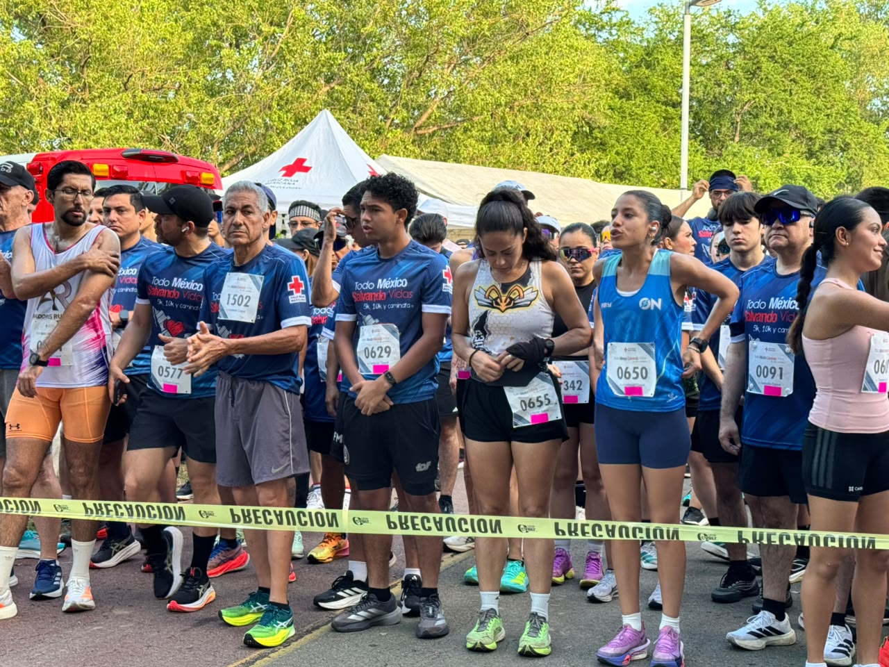 Carrera "Todo México Salvando Vidas" de Cruz Roja en Culiacán