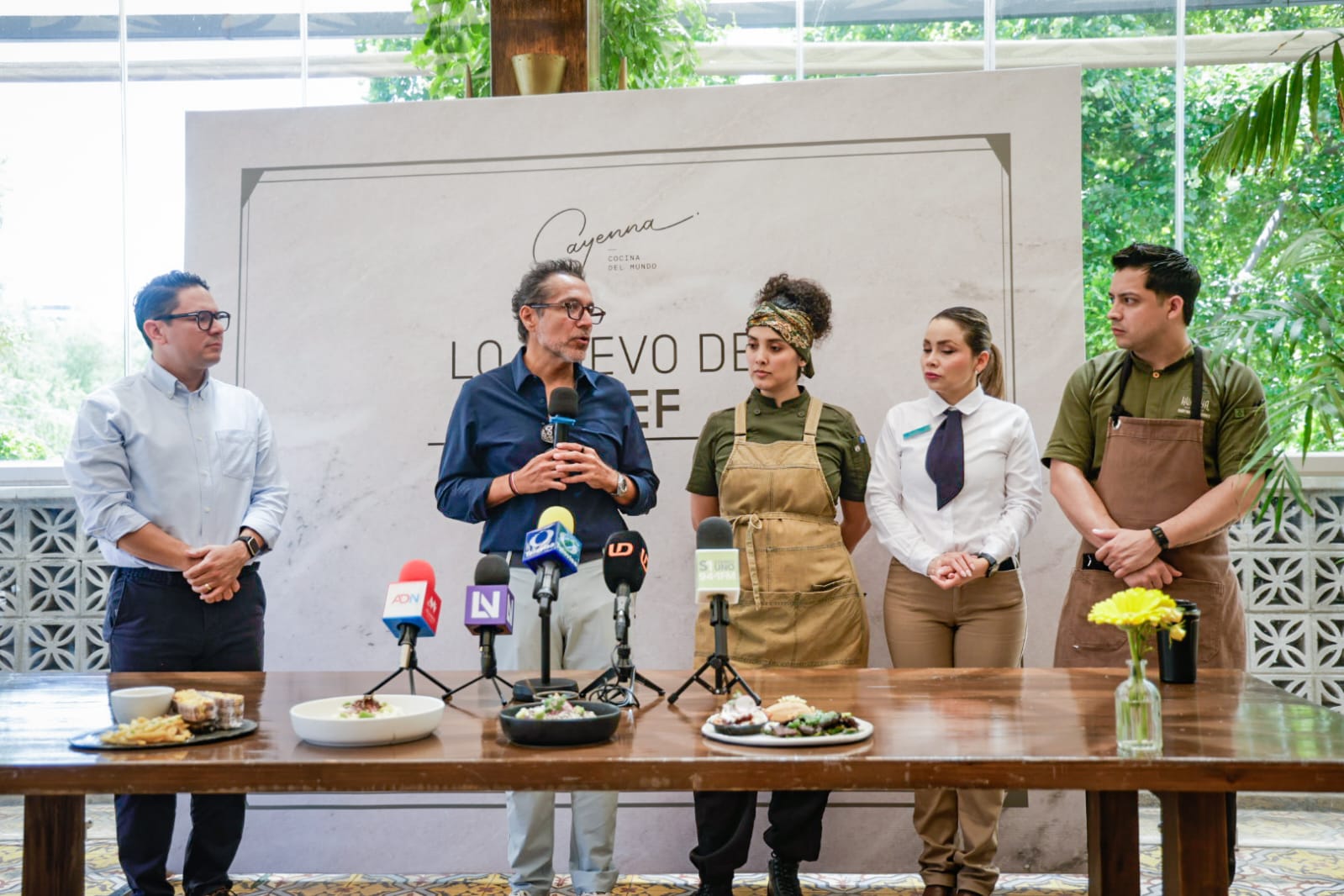 Cayenna presenta sus nuevos platillos de inspiración francesa