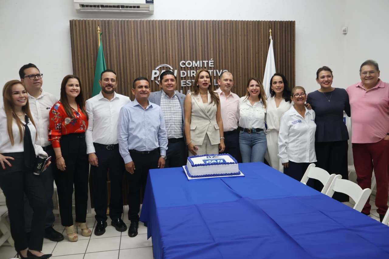 Celebran el aniversario de la fundación del PAN en Sinaloa