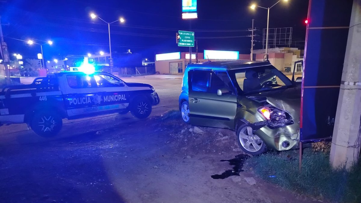 choque de mujer adulta en guasave sinaloa