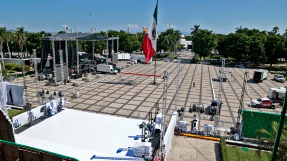 A partir de las 2:00 p.m. de hoy 15 de septiembre comenzará el cierre de calles en Culiacán, por festejos patrios