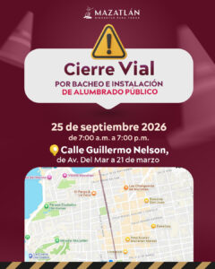 Cerrarán la calle Guillermo Nelson por bacheo