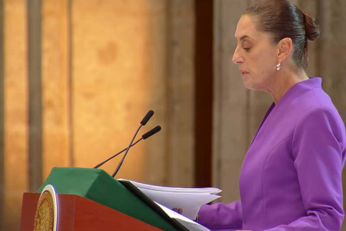 Claudia Sheinbaum en su Segundo Informe de Gobierno