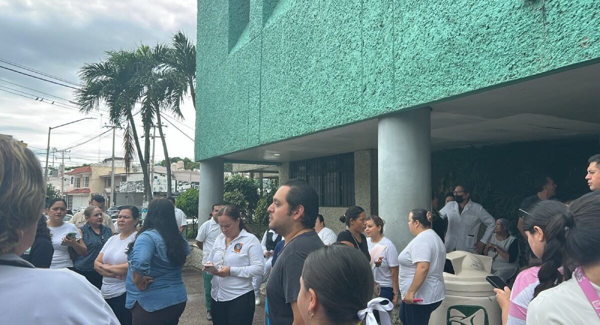 Desde el sábado, la clínica 46 del IMSS en Cañadas, Culiacán no tiene aire acondicionado; pacientes reportan molestias por calor