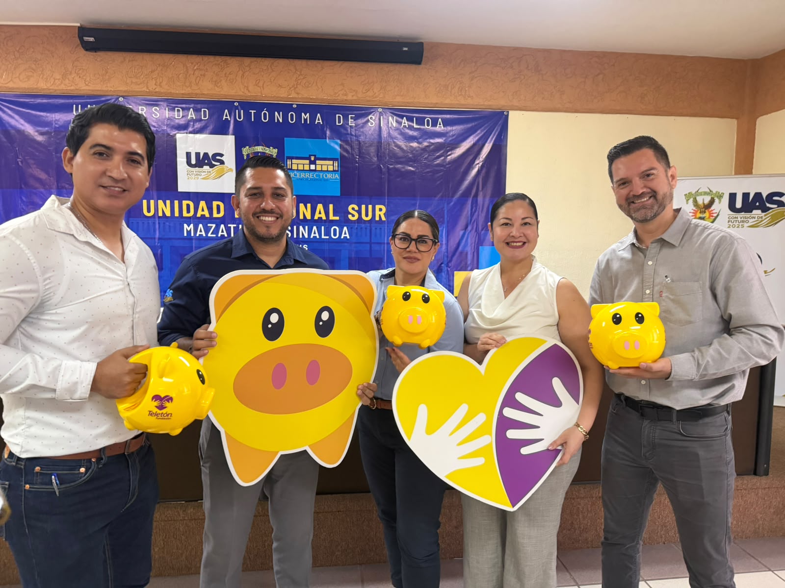 Arranca en Mazatlán, Sinaloa la Colecta Teletón-UAS 2026
