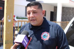 Comandante de Bomberos Mazatlán, Sinaloa Saúl Robles Chávez