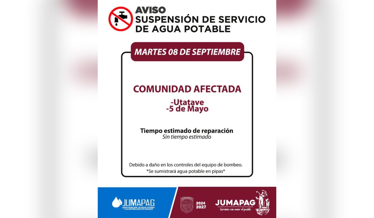 Comunicado Jumapag
