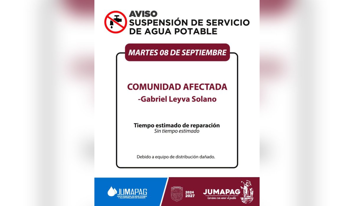 Comunicado Jumapag