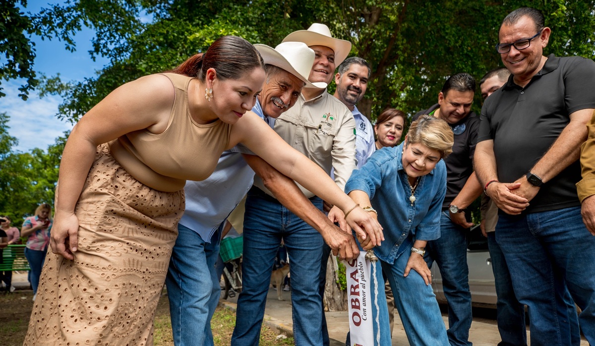 Concluye ampliación de red de agua potable en El Platanito, Guasave