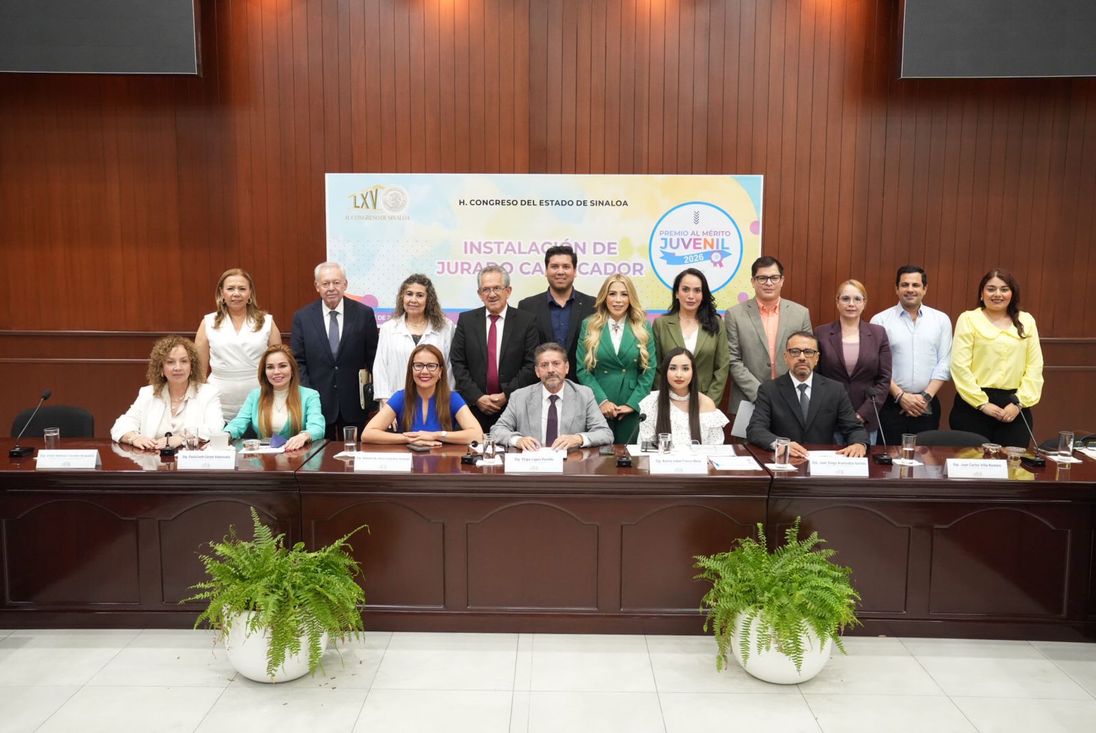 Congreso de Sinaloa designa a jurado del Premio al Mérito Juvenil