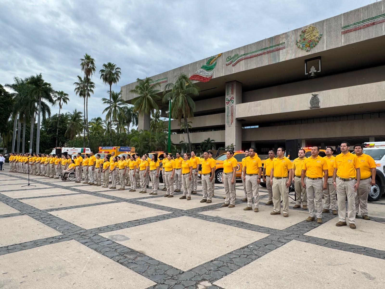 Conmemoración en Culiacán el Día Nacional de Protección Civil