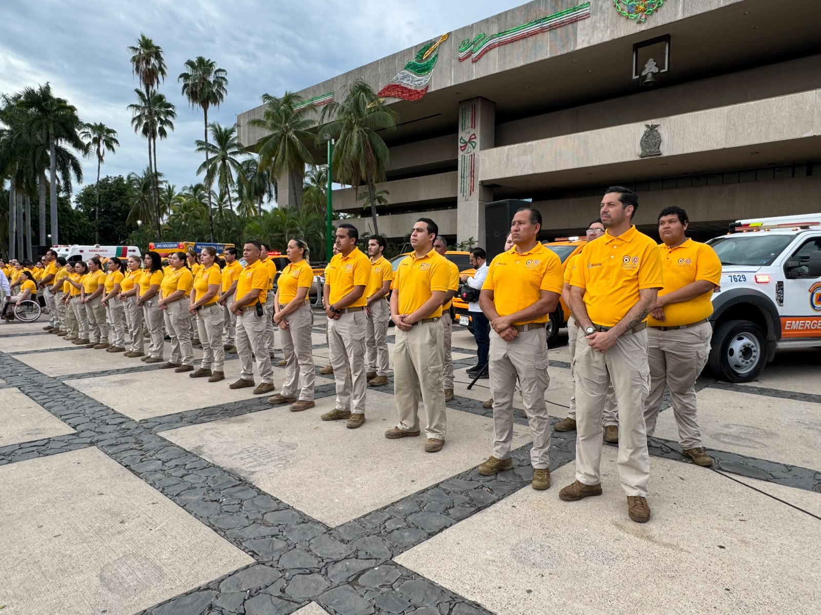 Conmemoración en Culiacán el Día Nacional de Protección Civil