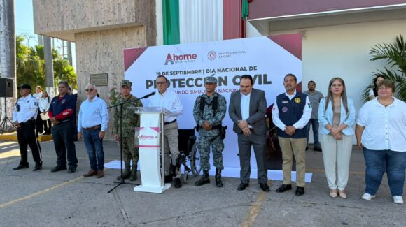 Recuerdan a víctimas de los sismos de 1985 y 2017; llaman a reforzar la prevención en Ahome