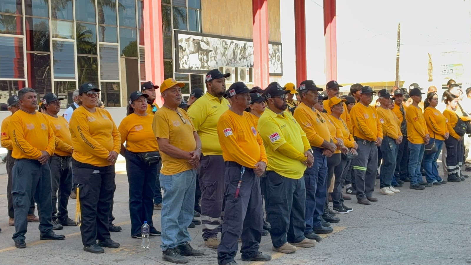 Autoridades municipales conmemoraron en Ahome el Día Nacional de Protección Civil