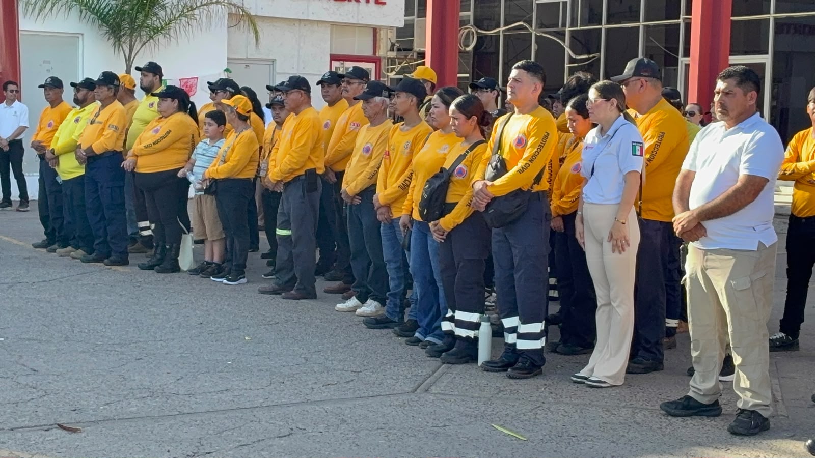 Autoridades municipales conmemoraron en Ahome el Día Nacional de Protección Civil