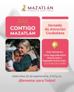 Contigo Mazatlán llegará a la colonia Francisco Solís