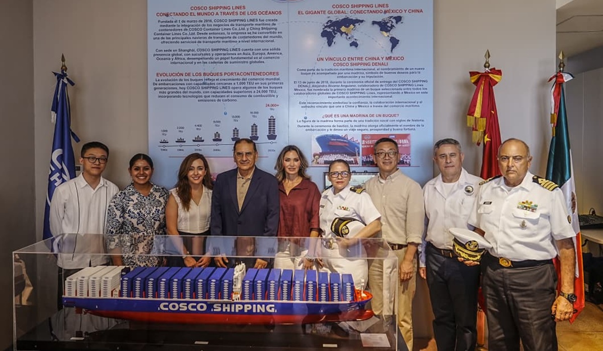 COSCO Shipping Lines México realiza donativo a la Casa del Marino en Mazatlán