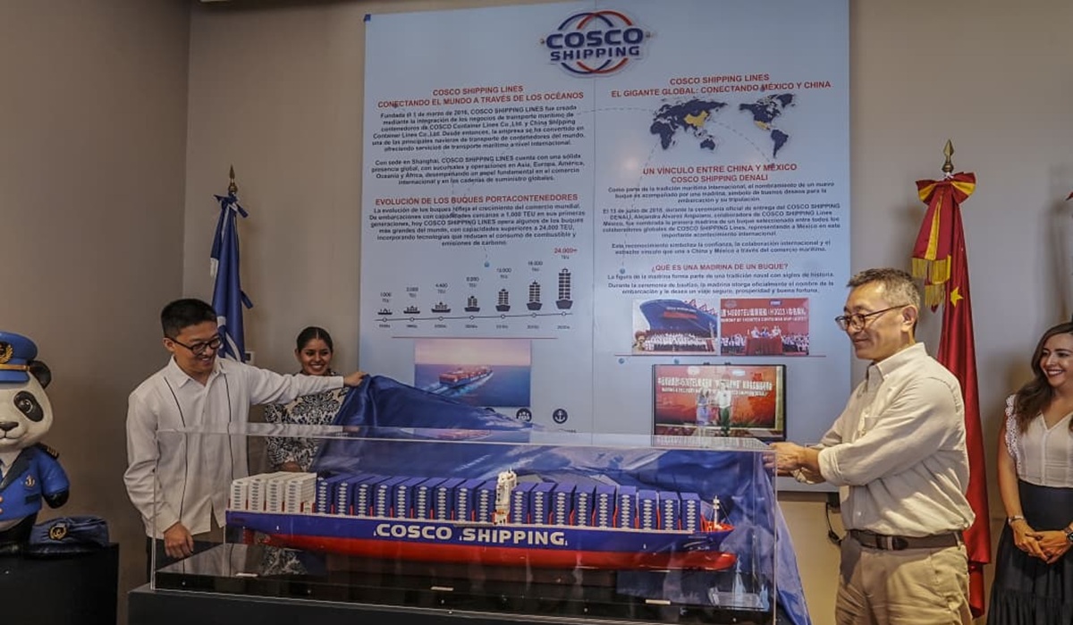 COSCO Shipping Lines México realiza donativo a la Casa del Marino en Mazatlán