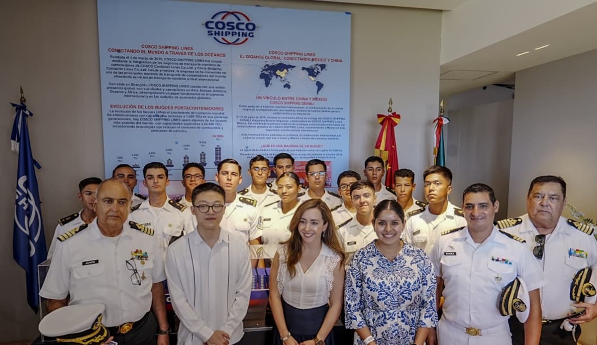 COSCO Shipping Lines México realiza donativo a la Casa del Marino en Mazatlán