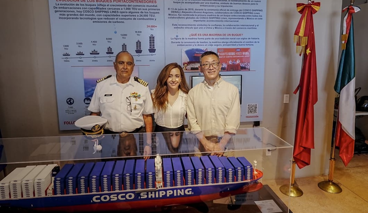 COSCO Shipping Lines México realiza donativo a la Casa del Marino en Mazatlán