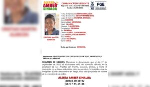 Martín, adolescente de 14 años desaparecido en Guasave, Sinaloa, es buscado por su familia