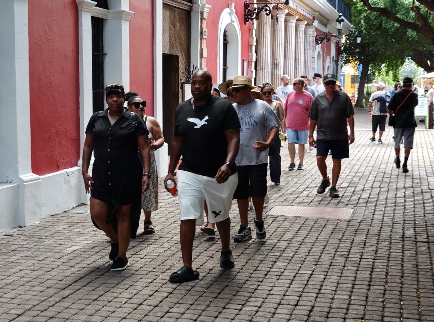 Cruceristas en Mazatlán