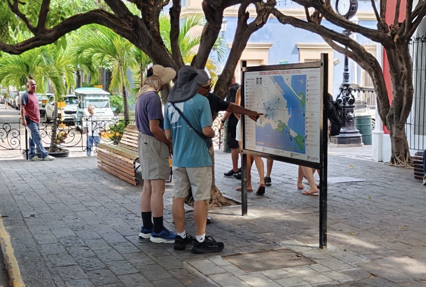 Cruceristas en Mazatlán