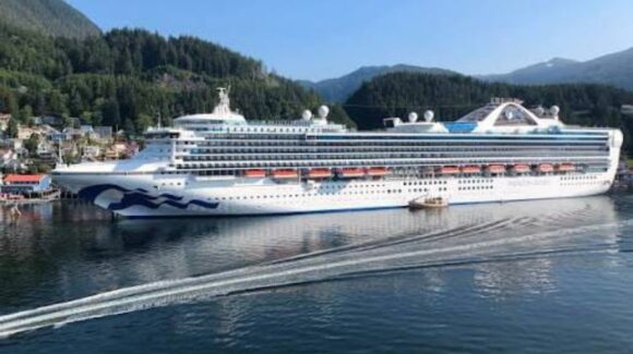 Por efectos de Polo en Baja California Sur, crucero Grand Princess llegaría a Mazatlán como alternativa; estaría dos días