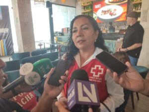 María del Rocío Sánchez Carrillo, directora Administrativa Local de Cruz Roja Mazatlán