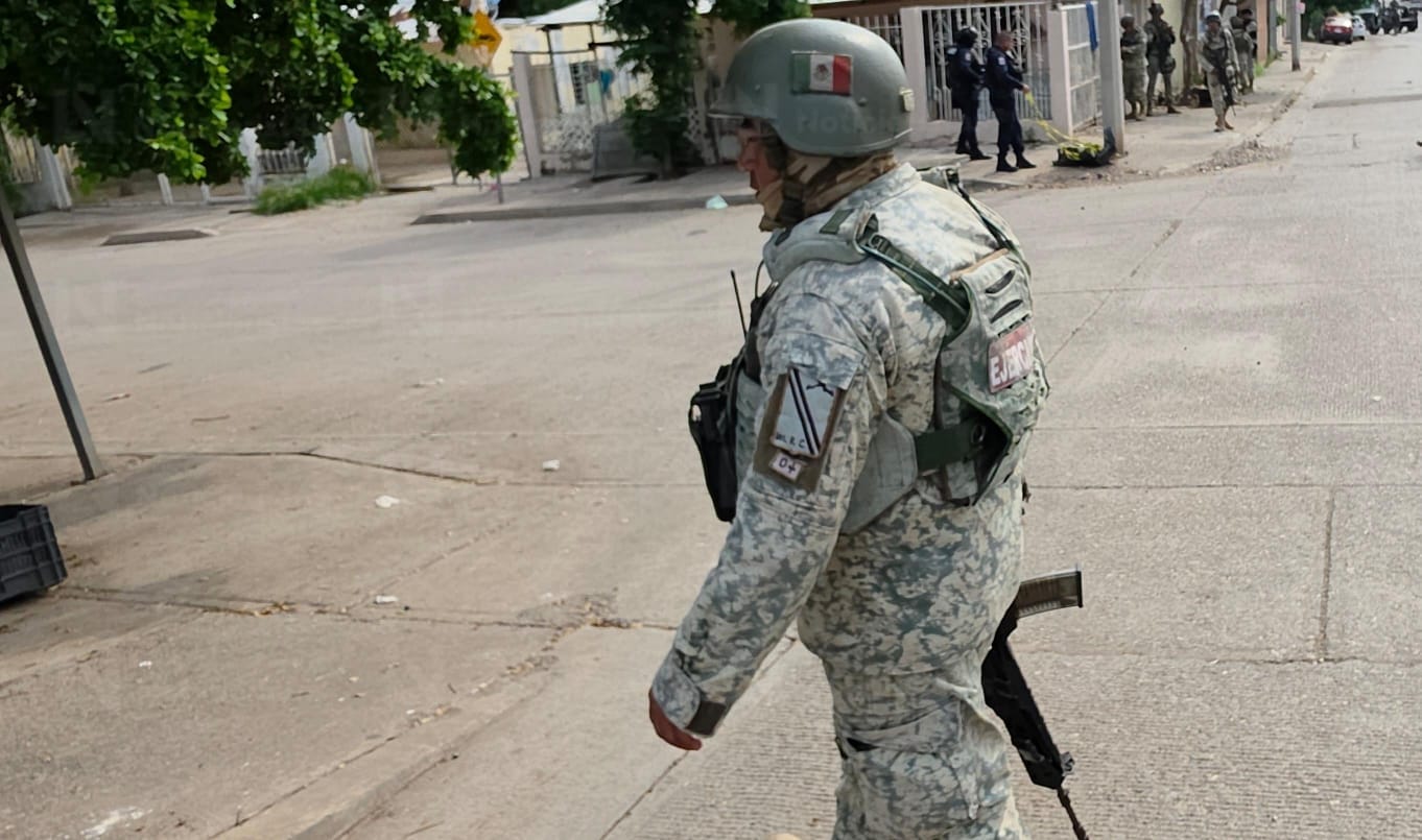 Cuatro detenidos en casa baleada de la Díaz Ordaz, en Culiacán