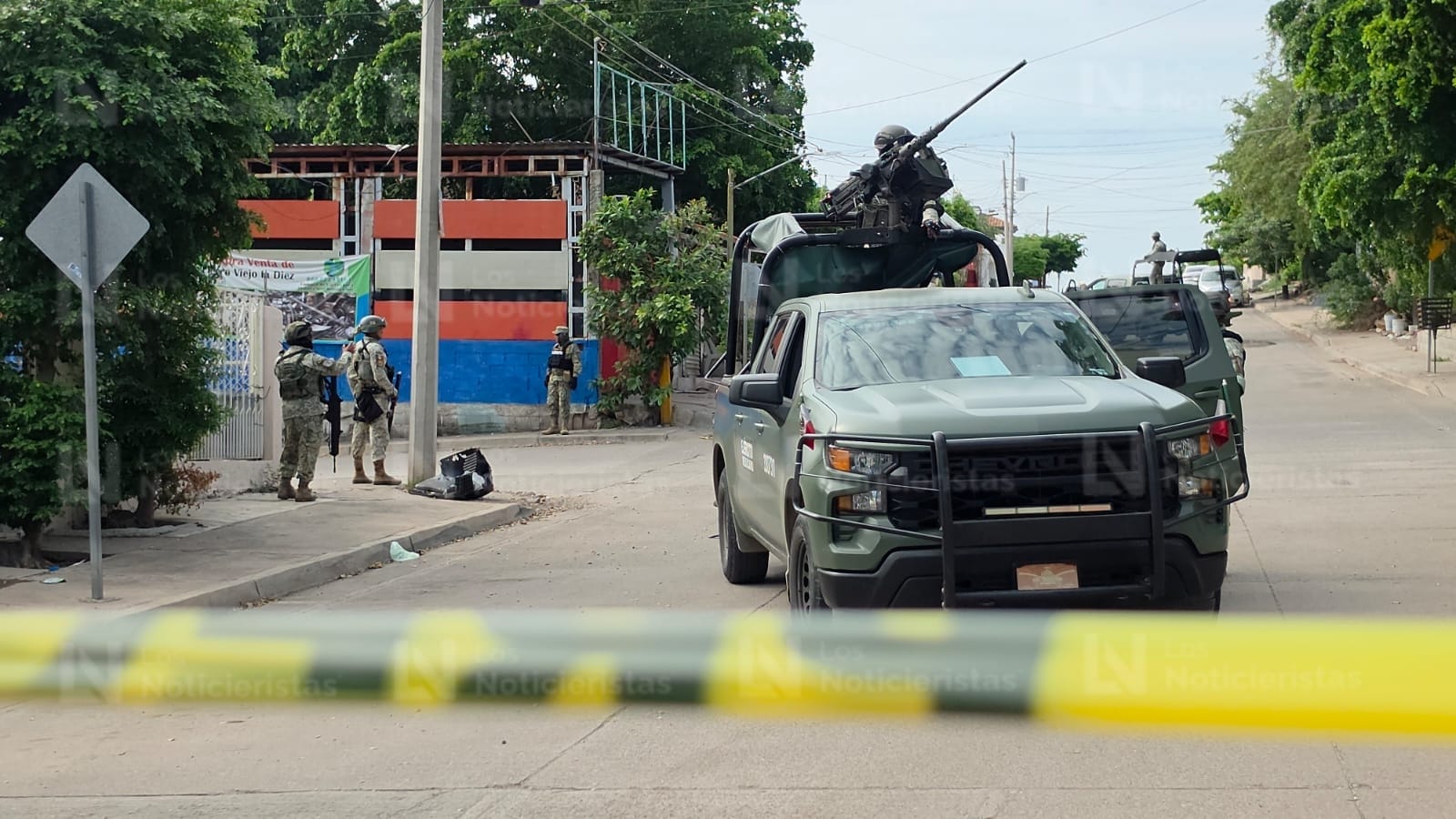 Cuatro detenidos en casa baleada de la Díaz Ordaz, en Culiacán