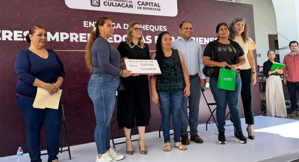 Culiacán suma 2 mdp a Mujeres Emprendedoras por el Bienestar; proyectan nueva bolsa de 20 mdp