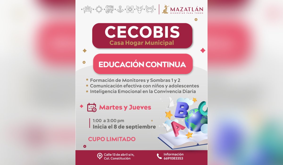 Curso de Cecobis en Mazatlán