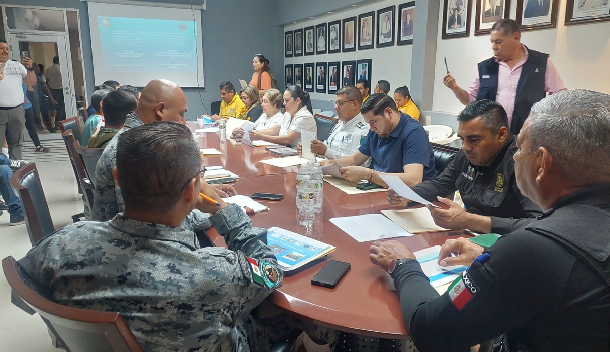 Definen operativo de seguridad por fiestas patrias en Salvador Alvarado