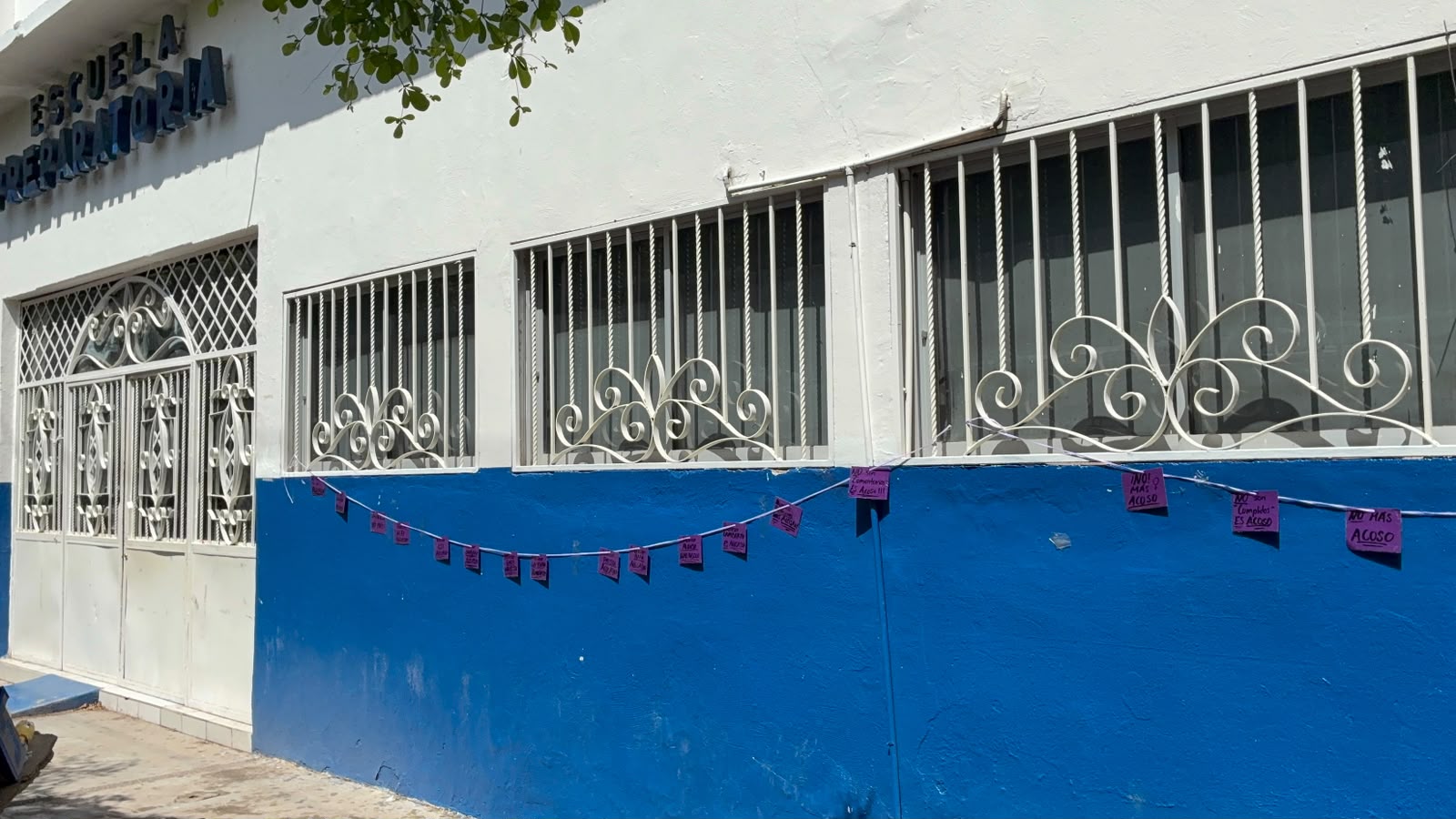 Denuncian acoso con tendedero en la Prepa Mochis de la UAS