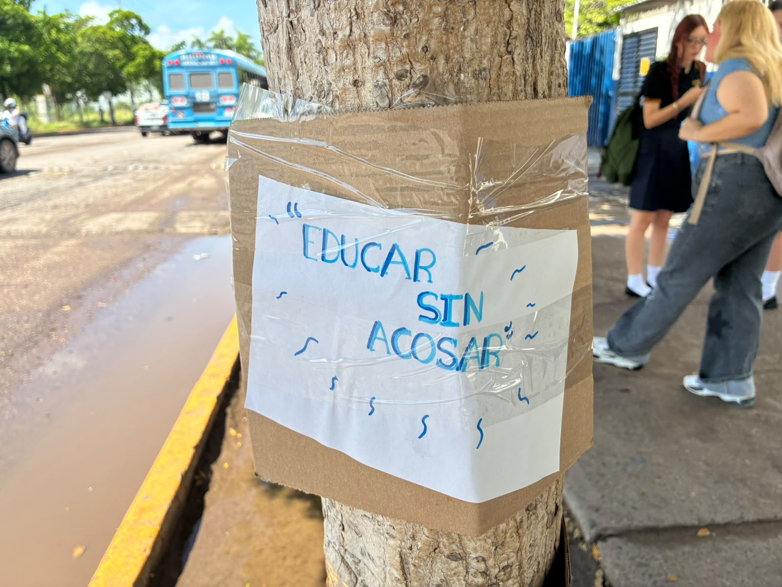 Denuncian acoso con tendedero en la Prepa Mochis de la UAS