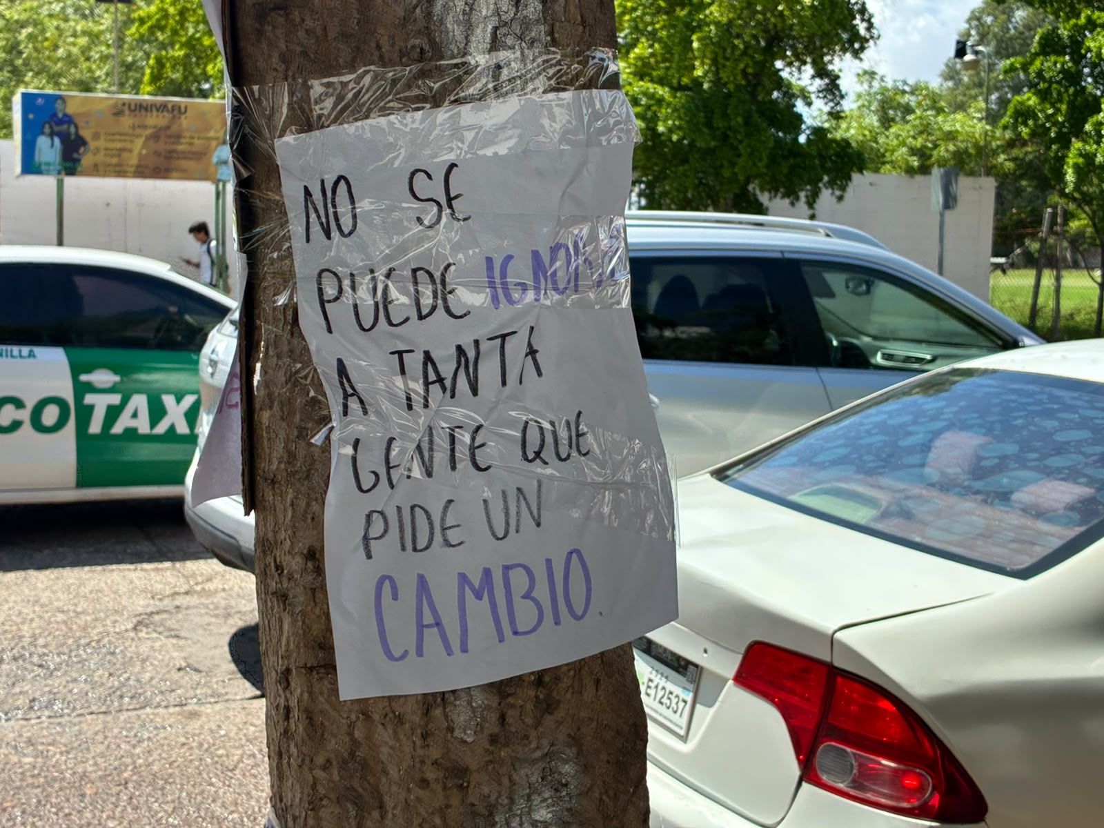 Denuncian acoso con tendedero en la Prepa Mochis de la UAS
