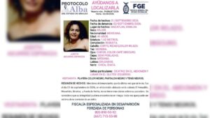 desaparece judith aguirre en mazatlan